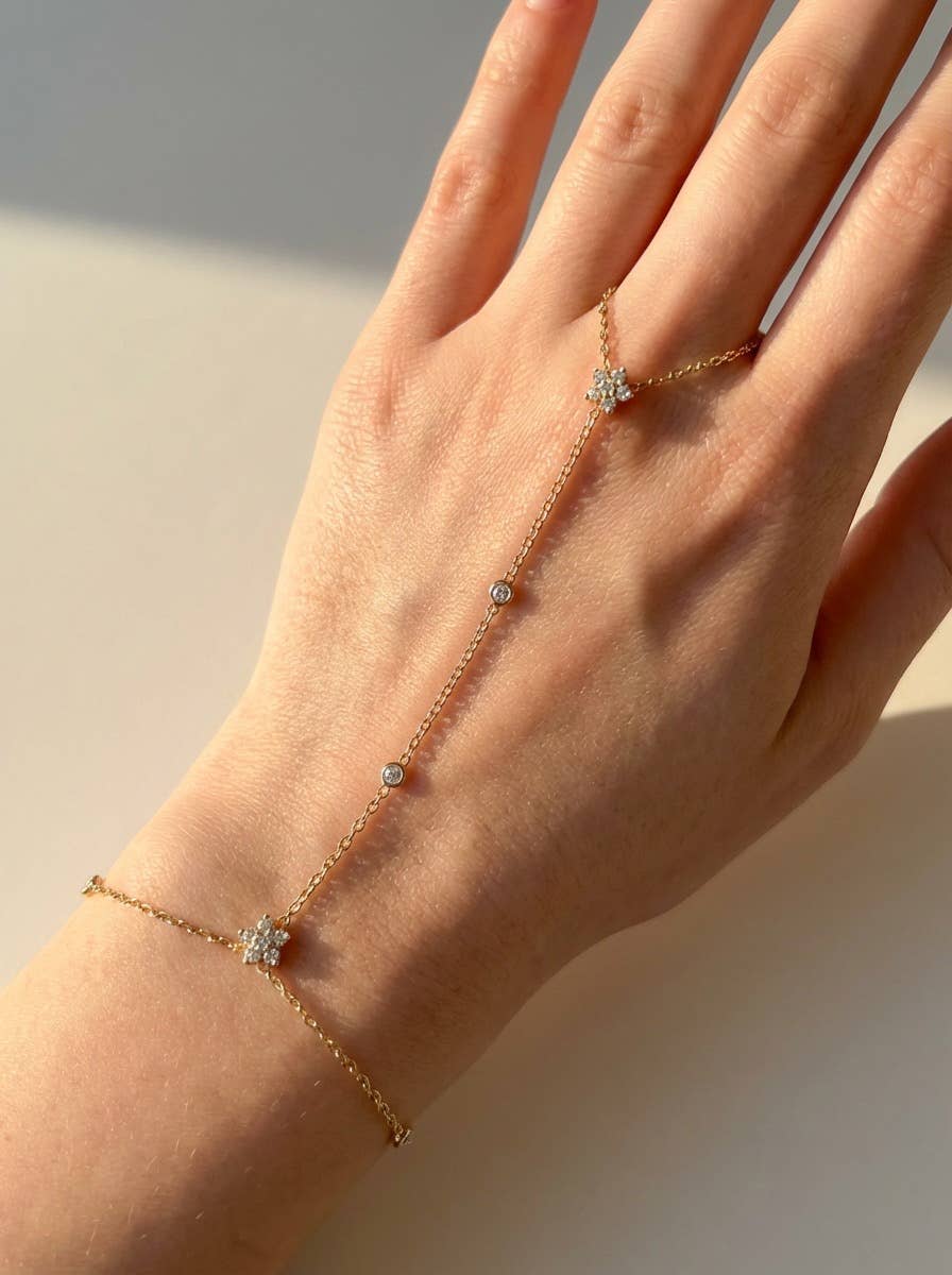 Handkette aus Edelstahl 324AQ359: Or / 100% Acier inoxydable
