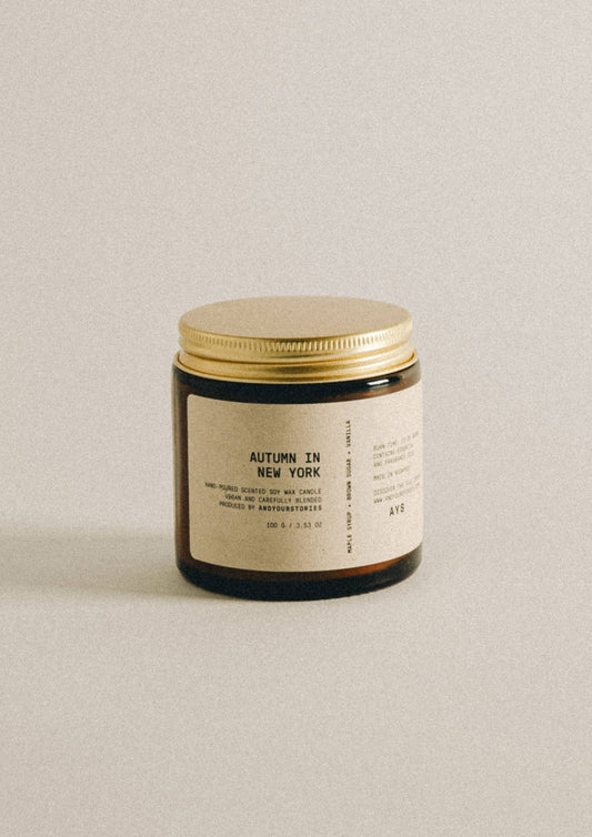 Autumn in New York - 120 ml AYS Classic Sojakerze