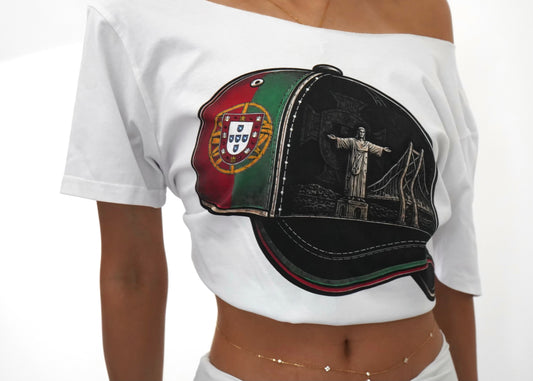 Portugal off-shoulder Tee