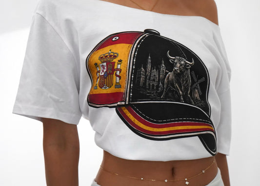 Spain off-shoulder Tee