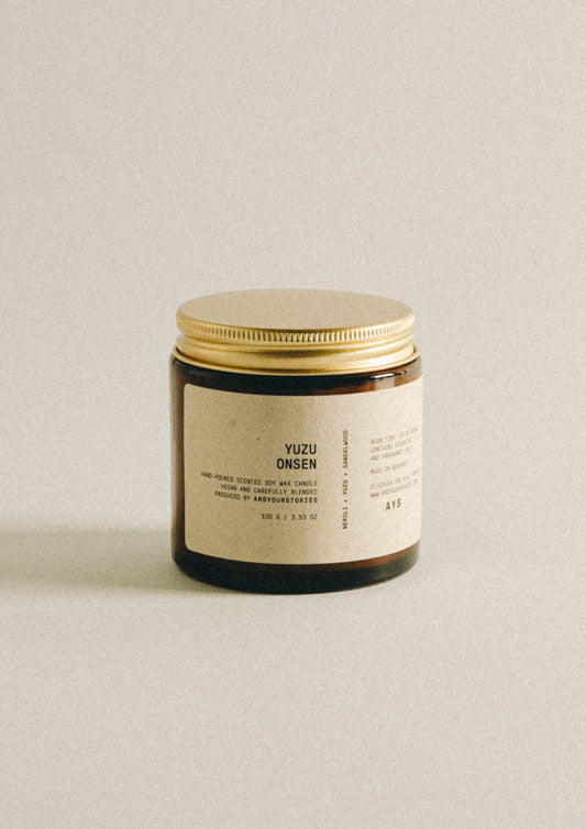 Yuzu Onsen - 120 ml AYS Classic-Sojakerze