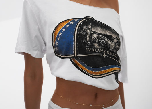 Bosnia off-shoulder Tee