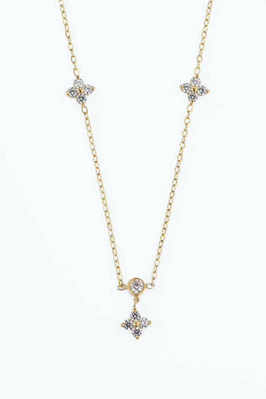 Taillenkette aus Edelstahl 524AQ38: Gold / 100% Edelstahl