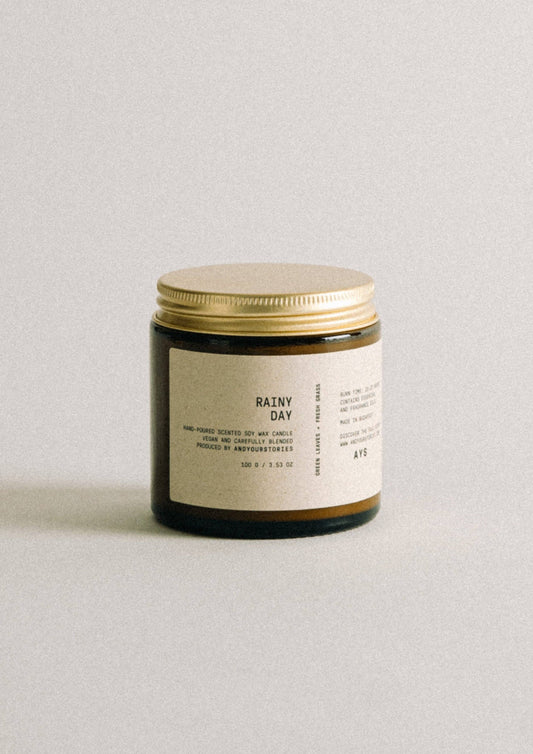 Rainy Day – 120 ml AYS Klassische Sojakerze