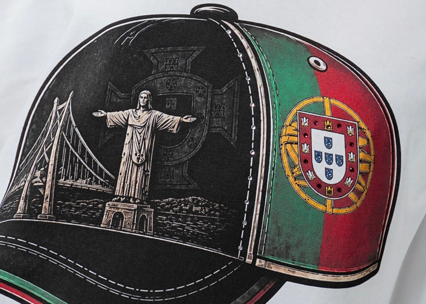 Portugal off-shoulder Tee