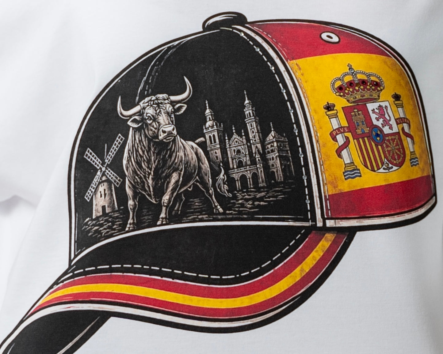Spain off-shoulder Tee
