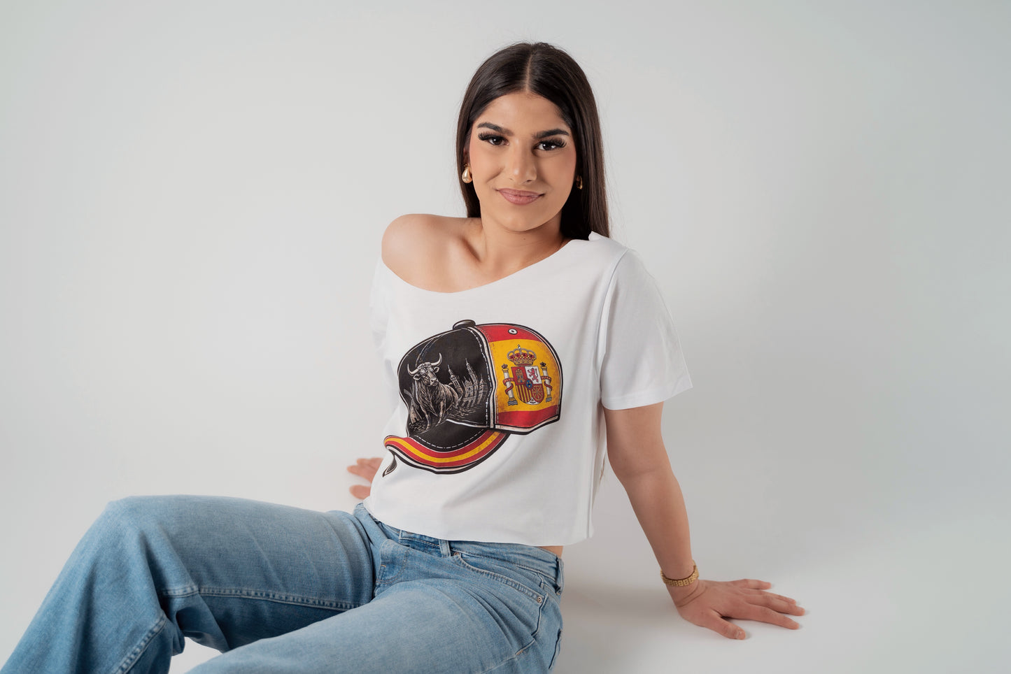 Spain off-shoulder Tee